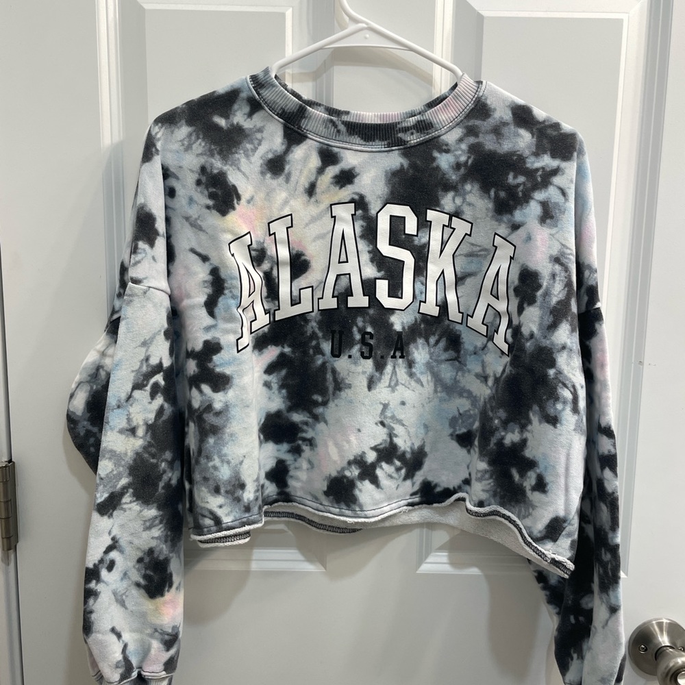 Hollister Tie Dye Crop Top